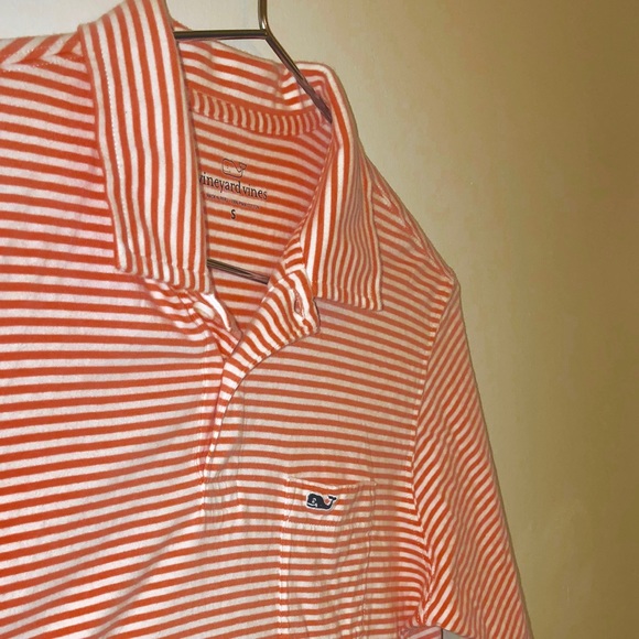 VineyardVines Men’s “Feeder Stripe Edgartown Polo” - Picture 3 of 5